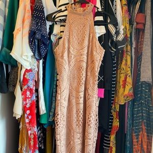 Choker Crocheted Dress